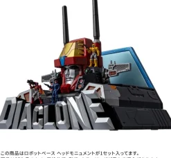 Takara Tomy Diaclone DA-116 Robot Base Head Monument Figure JAPAN OFFICIAL