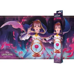 Takara Tomy Other Toys & Hobbies*Disney Lorcana TCG Official Play Mat Belle Accomplished Mystic JAPAN