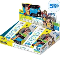 TAKARA TOMY Inazuma Eleven Eleven License Vol.1 BOX TCG JAPAN OFFICIAL