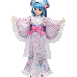 Takara Tomy Licca Chan Eco Neko Yukata Licca Chan LD14 Doll JAPAN OFFICIAL