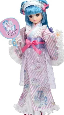 Takara Tomy Licca Chan Eco Neko Yukata Licca Chan LD14 Doll JAPAN OFFICIAL