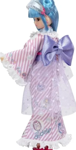 Takara Tomy Licca Chan Eco Neko Yukata Licca Chan LD14 Doll JAPAN OFFICIAL