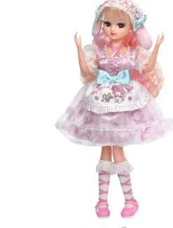 Takara Tomy Sanrio Characters*Licca Chan Lovely My Melody Licca Chan Doll LD-28 JAPAN OFFICIAL