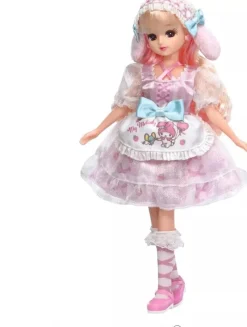 Takara Tomy Sanrio Characters*Licca Chan Lovely My Melody Licca Chan Doll LD-28 JAPAN OFFICIAL