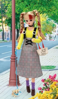 TAKARA TOMY Licca Chan Puppy Puppy Walk Licca Doll JAPAN OFFICIAL