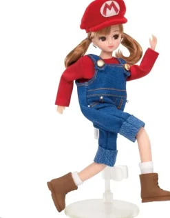 Takara Tomy Doll*Licca Chan Super Mario Daisuki Licca Chan LD-33 Doll JAPAN OFFICIAL