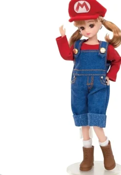 Takara Tomy Doll*Licca Chan Super Mario Daisuki Licca Chan LD-33 Doll JAPAN OFFICIAL