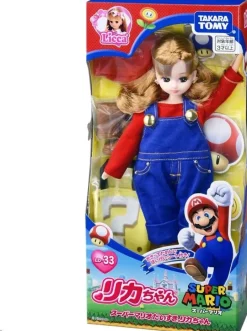Takara Tomy Doll*Licca Chan Super Mario Daisuki Licca Chan LD-33 Doll JAPAN OFFICIAL