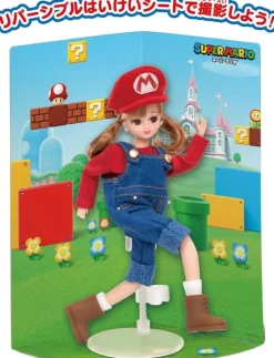 Takara Tomy Doll*Licca Chan Super Mario Daisuki Licca Chan LD-33 Doll JAPAN OFFICIAL