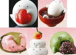 TAKARA TOMY Figure|Capsule Toy*Panda's Ana Mochibake All 5 Types Figure Capsule Toy JAPAN OFFICIAL