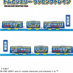 TAKARA TOMY Pla-Rail*Plarail Tom and Jerry Wrapping Train JAPAN OFFICIAL