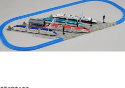 TAKARA TOMY Plarail Vehicle Base Rail Yard & Rail Set JAPAN OFFICIAL