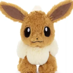 TAKARA TOMY Pokemon Kutakutatta Plush Doll Eevee S JAPAN OFFICIAL