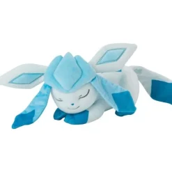 Takara Tomy Pokemon Plush Doll Sleeping Friend Glaceon JAPAN OFFICIAL