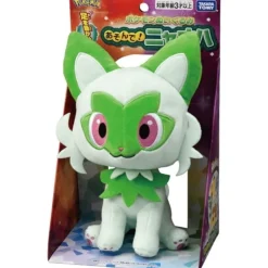 Takara Tomy Pokemon Plush Play Sprigatito JAPAN OFFICIAL