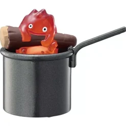 TAKARA TOMY Studio Ghibli 09 Howl's Moving Castle Calcifer Figure JAPAN OFFICIAL