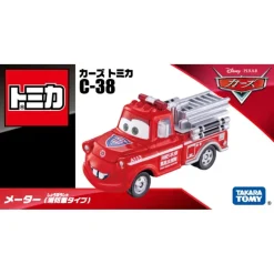 Takara Tomy Tomica*Tomica Disney Pixar Cars C-38 Mater Fire Truck Type JAPAN OFFICIAL