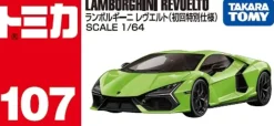 Takara Tomy Tomica No.107 Lamborghini Revuelto First Edition 1/64 JAPAN OFFICIAL