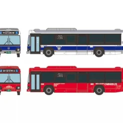 Tomytec The Bus Collection JR Kyushu Bus New & Old Color 2Car Set JAPAN OFFICIAL