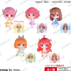 Bushiroad Creative The Quintessential Quintuplets Collection Figure RICH Radiant ver. 6Pack BOX