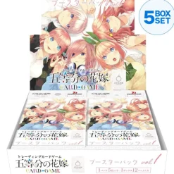 BUSHIROAD The Quintessential Quintuplets Card Game Vol.1 Booster Pack Box TCG JAPAN