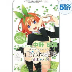 BUSHIROAD Cards*The Quintessential Quintuplets Card Game Starter Deck Yotsuba Nakano TCG JAPAN
