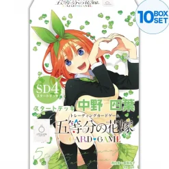 BUSHIROAD Cards*The Quintessential Quintuplets Card Game Starter Deck Yotsuba Nakano TCG JAPAN