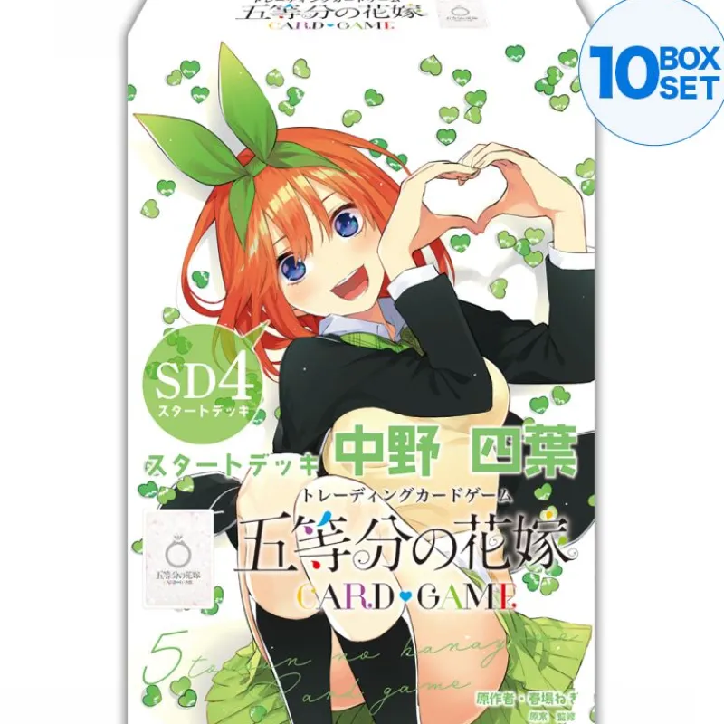 BUSHIROAD Cards*The Quintessential Quintuplets Card Game Starter Deck Yotsuba Nakano TCG JAPAN