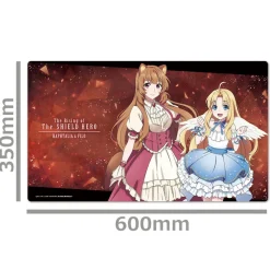 Azu Maker The Rising of the Shield Hero Season 2 Character Rubber Mat C Raphtalia & Filo
