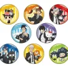 A3 Tin Badge Reborn! x Sanrio Characters 02 All 8 set JAPAN OFFICIAL