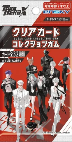 Ensky Cards*To Be Hero X Clear Card Collection Gum All 16 Pack set Candy Toy TCG JAPAN