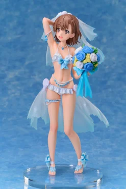 A.DIMENSION Figure*Toaru Kagaku no Railgun T Mikoto Misaka Wedding Swimsuit Ver. 1/7 Figure JAPAN