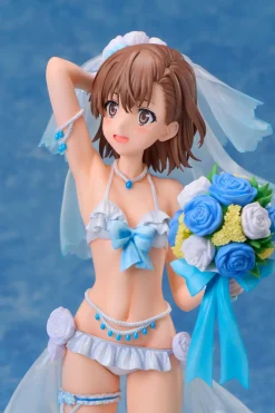 A.DIMENSION Figure*Toaru Kagaku no Railgun T Mikoto Misaka Wedding Swimsuit Ver. 1/7 Figure JAPAN