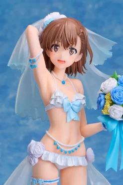 A.DIMENSION Figure*Toaru Kagaku no Railgun T Mikoto Misaka Wedding Swimsuit Ver. 1/7 Figure JAPAN