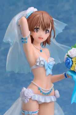 A.DIMENSION Figure*Toaru Kagaku no Railgun T Mikoto Misaka Wedding Swimsuit Ver. 1/7 Figure JAPAN