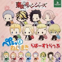 BUSHIROAD Tokyo Revengers Petatto Nejima Kiraba Strap 8 Types Gacha Capsule Toy ZA-559