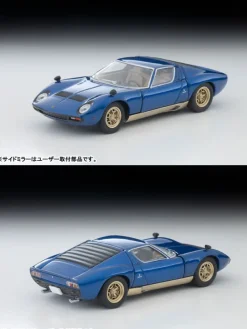 Tomytec Tomica*Tomica Limited Vintage LV Lamborghini Miura SV Blue Metallic JAPAN OFFICIAL