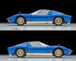 Tomytec Tomica*Tomica Limited Vintage LV Lamborghini Miura SV Blue Metallic JAPAN OFFICIAL