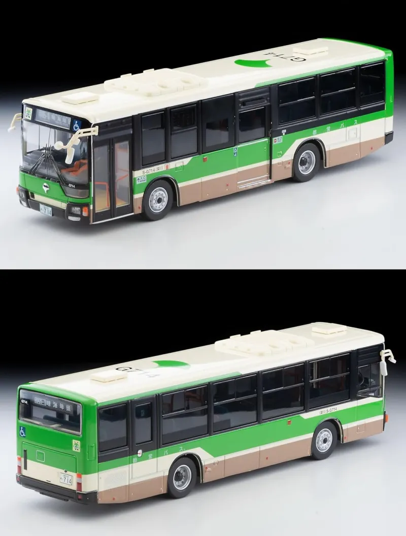 Tomytec Tomica*Tomica Limited Vintage NEO LV-N342a Fusou Aero Star Non-step Bus Knuckle Line