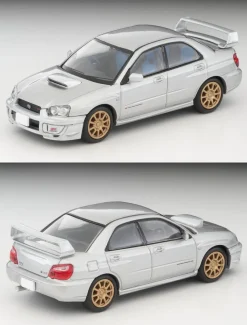 Tomytec Tomica Limited Vintage NEO LV-N336b Subaru Impreza WRX STi Silver 2003 Model