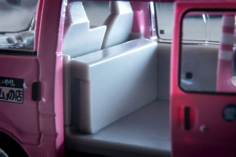 Tomytec Tomica*Tomica Limited Vintage NEO LV-N310c Mazda Bongo Brawny Van White Express JAPAN