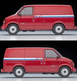 Tomytec Tomica*Tomica Limited Vintage NEO 1/64 LV-N344a Chevrolet Astro Van Red JAPAN OFFICIAL
