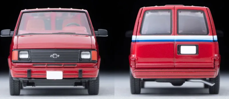Tomytec Tomica*Tomica Limited Vintage NEO 1/64 LV-N344a Chevrolet Astro Van Red JAPAN OFFICIAL