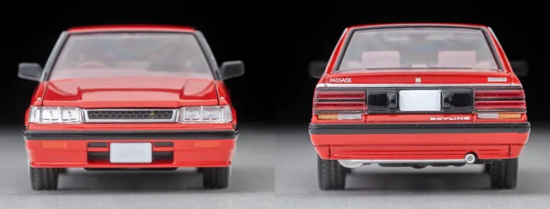 Tomytec Tomica*Tomica Limited Vintage NEO LV-N352a Nissan Skyline 4-door HT 1800 Passage Red