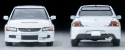 Tomytec Tomica LV-N349b Mitsubishi Lancer GSR Evolution IX MR Pearl White 2006 Model