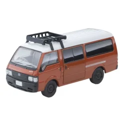 Tomytec Tomica LV-N310d Mazda Bongo Brawny Van Custom Model Brown w/Roof Carrier&Figure