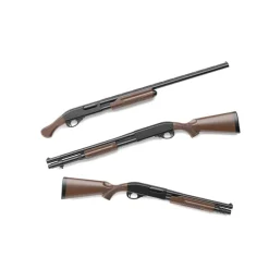 Tomytec LittleArmory LA055 M870 Type Hardwood 1/12 Model Kit JAPAN OFFICIAL