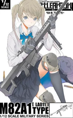 Tomytec Figure*LittleArmory LA011 M82A1 Type 1/12 Model Kit JAPAN OFFICIAL