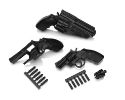 Tomytec Figure*LittleArmory LA074 Revolver Set A 1/12 Model Kit JAPAN OFFICIAL