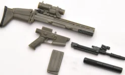 Tomytec LittleArmory LA003 SCAR-H Type 1/12 Model Kit JAPAN OFFICIAL